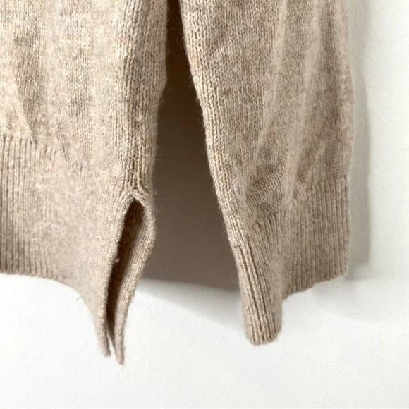 Boden Tan V-Neck Sweater - Picture 3 of 8